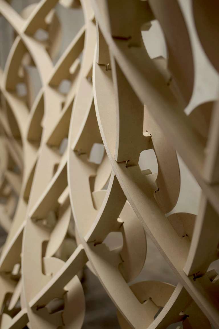 Structure on the other side of the office partition