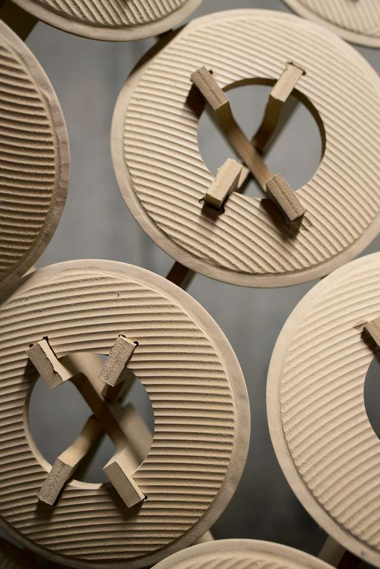 Detail of joinery of the partition