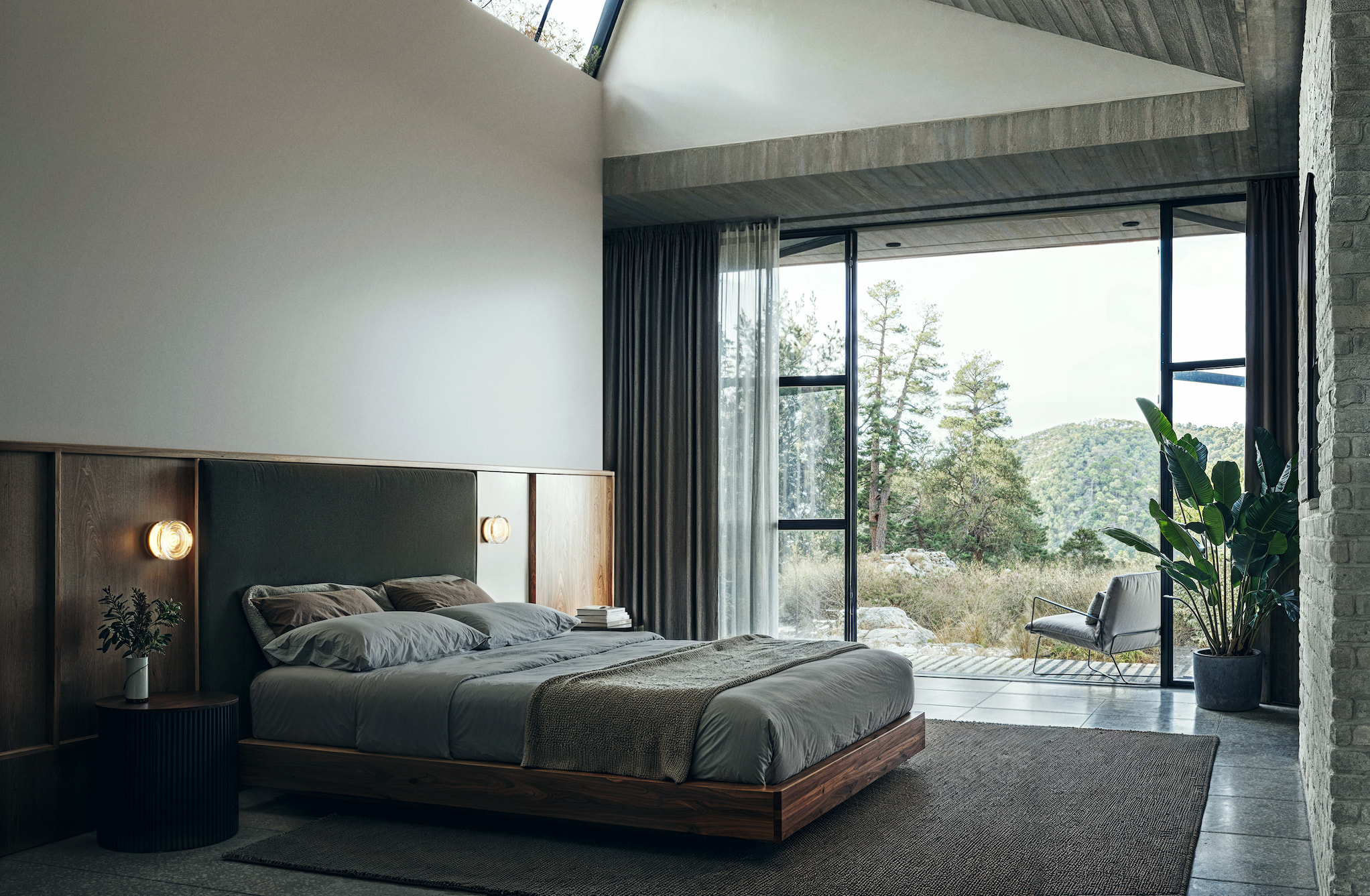 Bedroom View from Custom Home